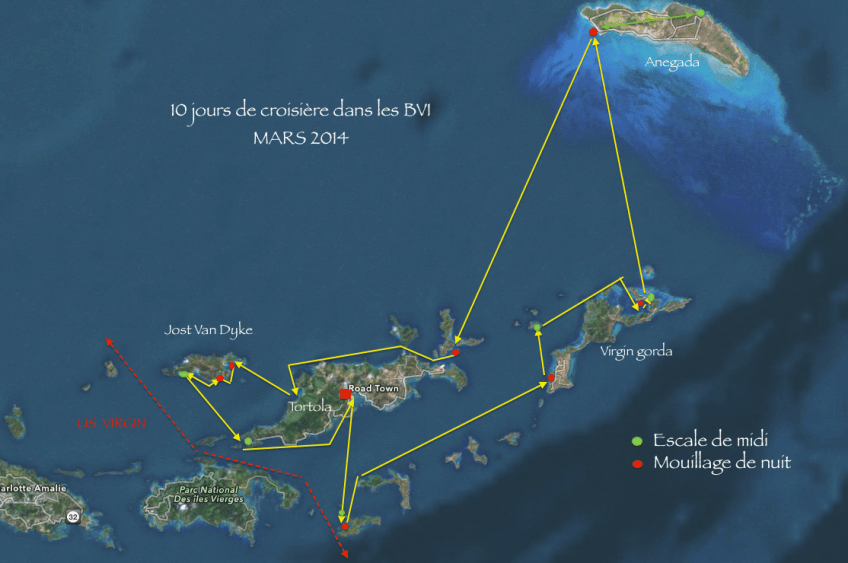 Location de catamaran Tortola