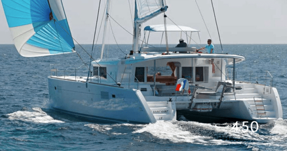 Location Lagoon 450 St Martin