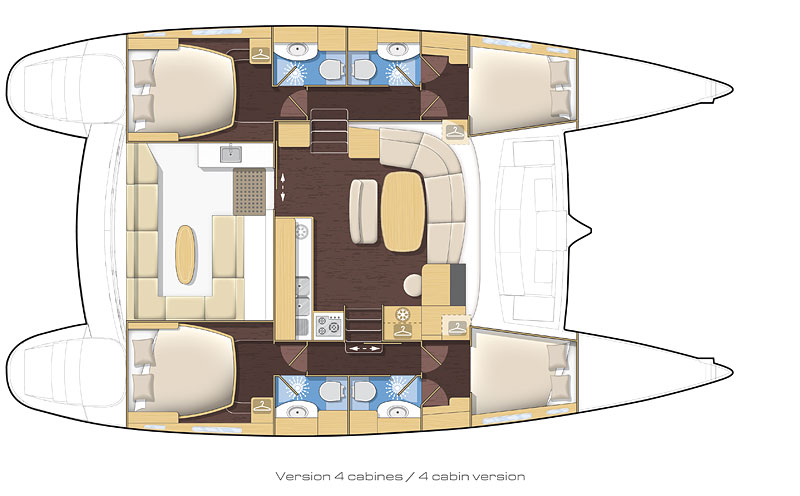 Plan Lagoon 440