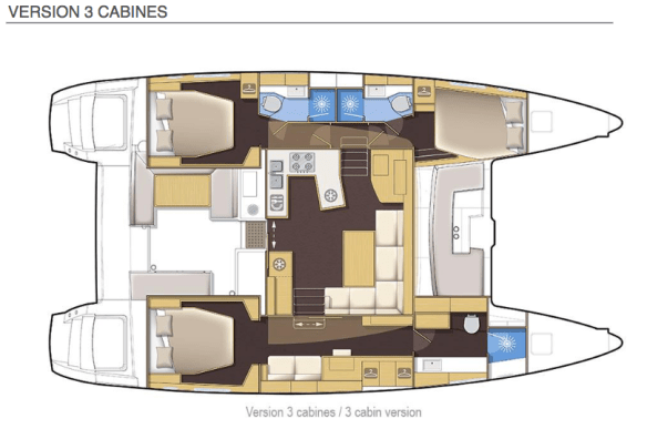 Lagoon 450 S Martinique