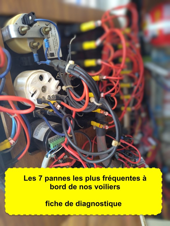 Les 7 pannes electriques à bord de nos voiliers